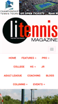 Mobile Screenshot of longislandtennismagazine.com